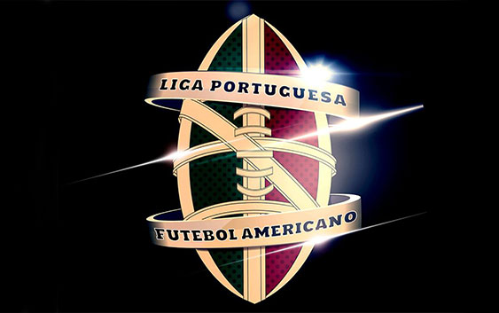 A nova logo da Liga Portuguesa de Futebol Americano. Imagem Carlos "Pigma" Cortesão