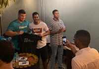 Miami Dolphins: Queiroz Neto e Drake participam de ações no Rio de Janeiro