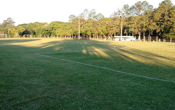 Campo do Parque Municipal de Guaíba será a nova casa do Porto Alegre Pumpkins. Foto Pumpkins/Divulgação/Futebol Americano Brasil