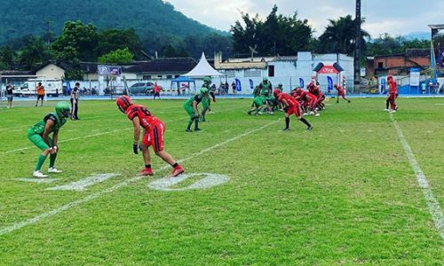 Timbó Rex mostra poderio ofensivo na redzone para vencer o Manaus Futebol Americano em shutout